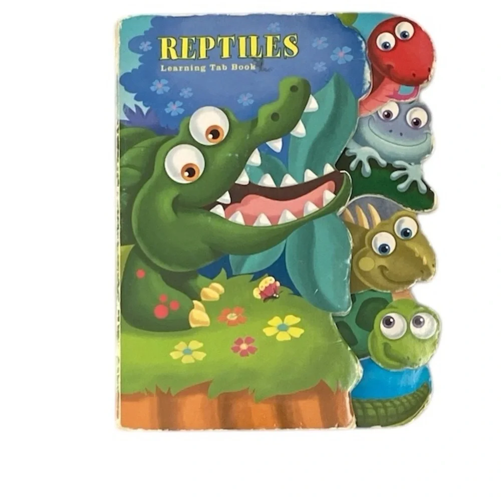 Learning Tab Book Series Farm Dinosaurs Reptiles by Charles Reasoner Size OS - Picture 8 of 13